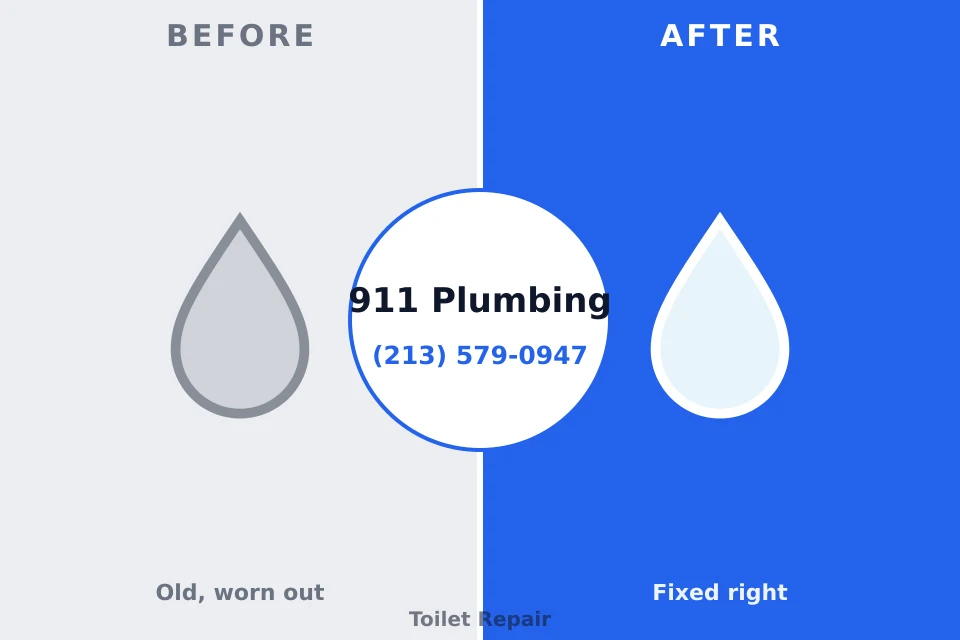 Before and after: plumbing repair Tieton, WA